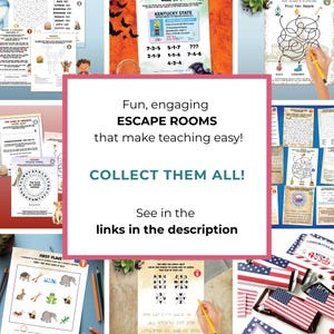 Bible Escape Room Printable Church Activity Sunday School Game Old Testament Adventure Family Scripture Night Youth Group Event Noah Ark image 14
