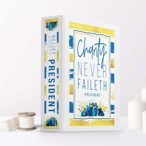 Relief Society Binder Covers: LDS Printables (PDF)