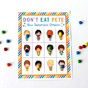 Don&#39;t Eat Pete New Testament Version | Bible Game for Kids