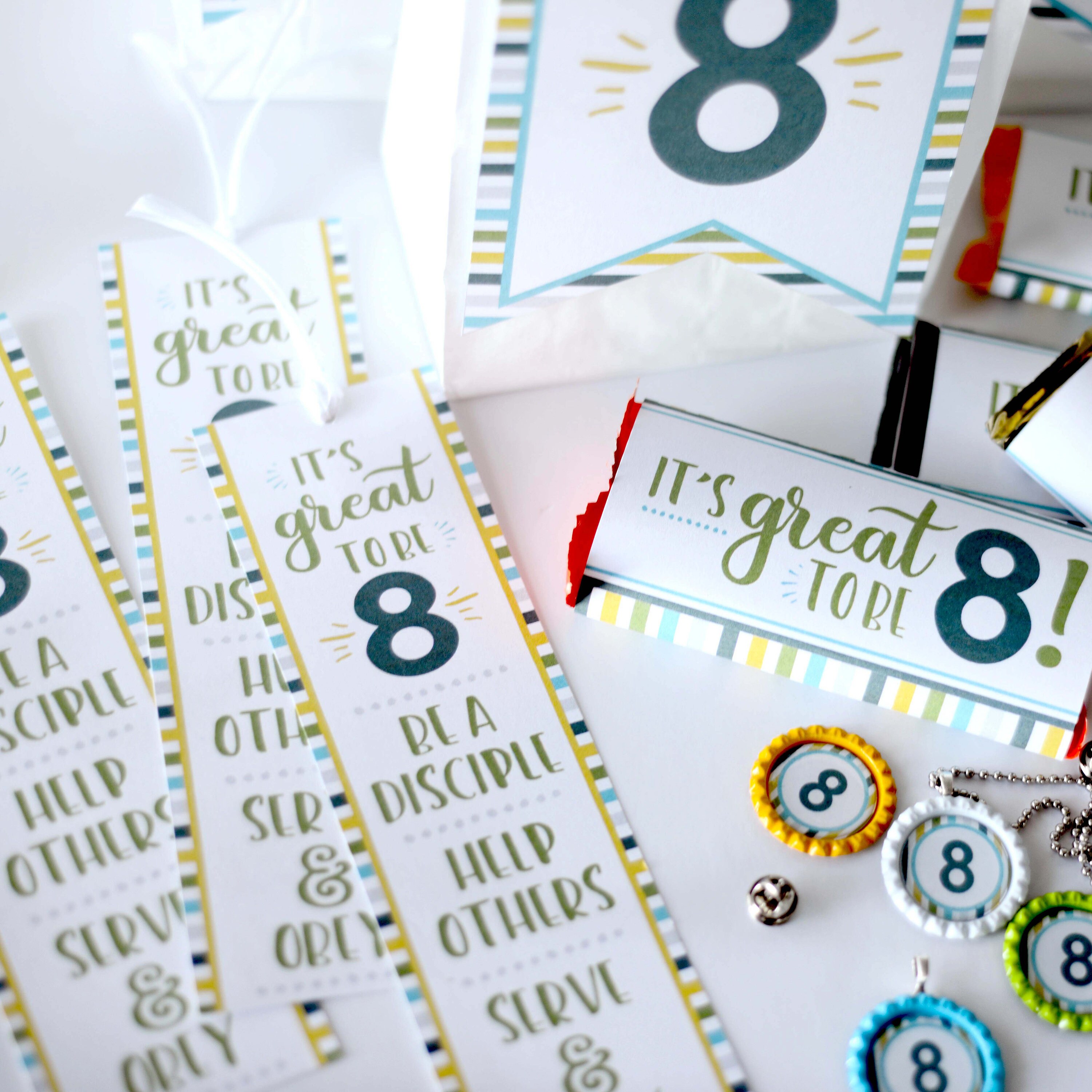 Baptism Preview Kit It's Great to Be 8 Printables LDS - Etsy
