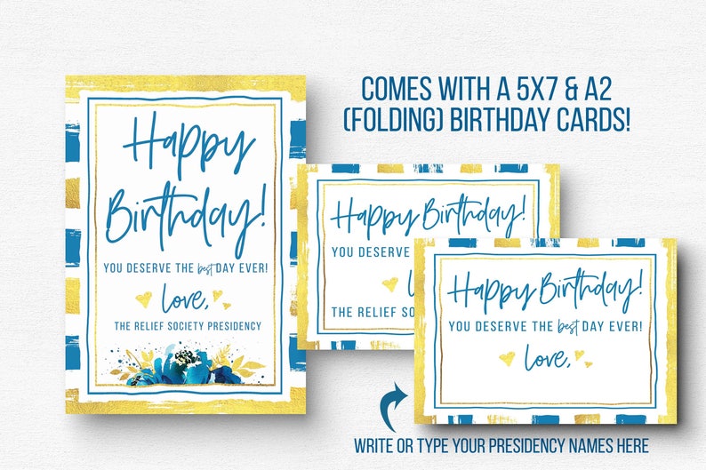 Relief Society Presidency Printable Kit LDS Relief Society Printables ...