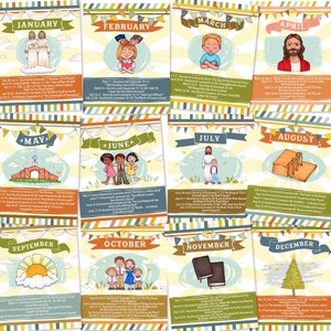 Primary 2021 Come Follow Me Printable Kit Latter-day Saint - Etsy Singapore
