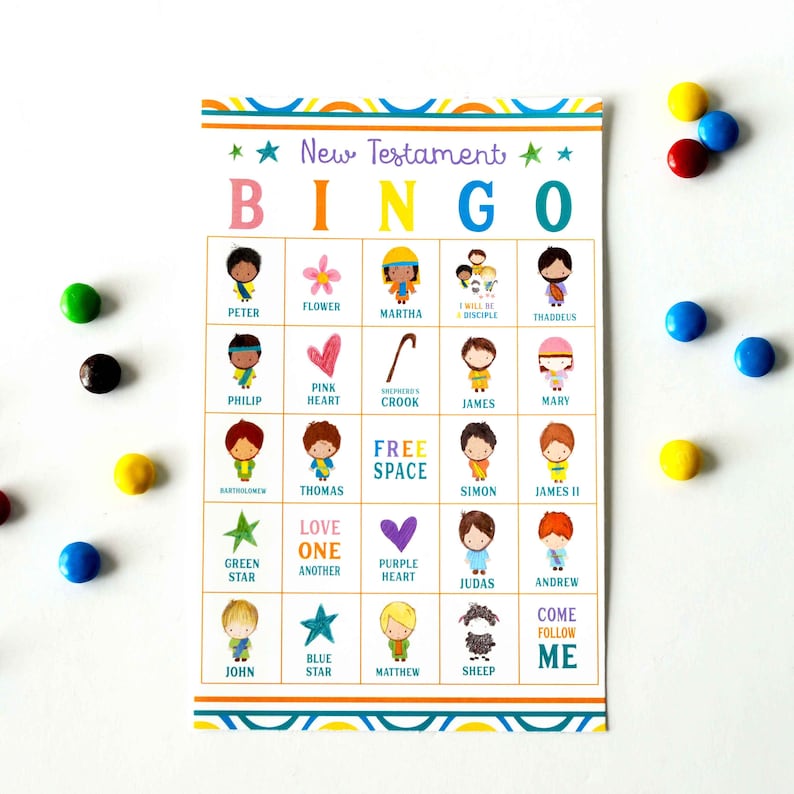 Contemporary Testomony BINGO Printable Recreation Bible Recreation for Youngsters photograph relating to Printable Bible Games named Fresh new Testomony BINGO Printable Match Bible Video game for Youngsters