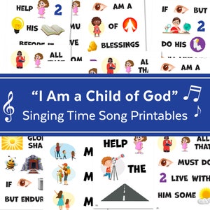 Soy un hijo de Dios / Rotafolio del Tiempo de Canto para Primaria Ven, Sígueme