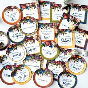 Young Women Treat Toppers | LDS Girls Camp Pillow Treat Tags | Young Women Tuck In Treats | LDS YW Treat Tags