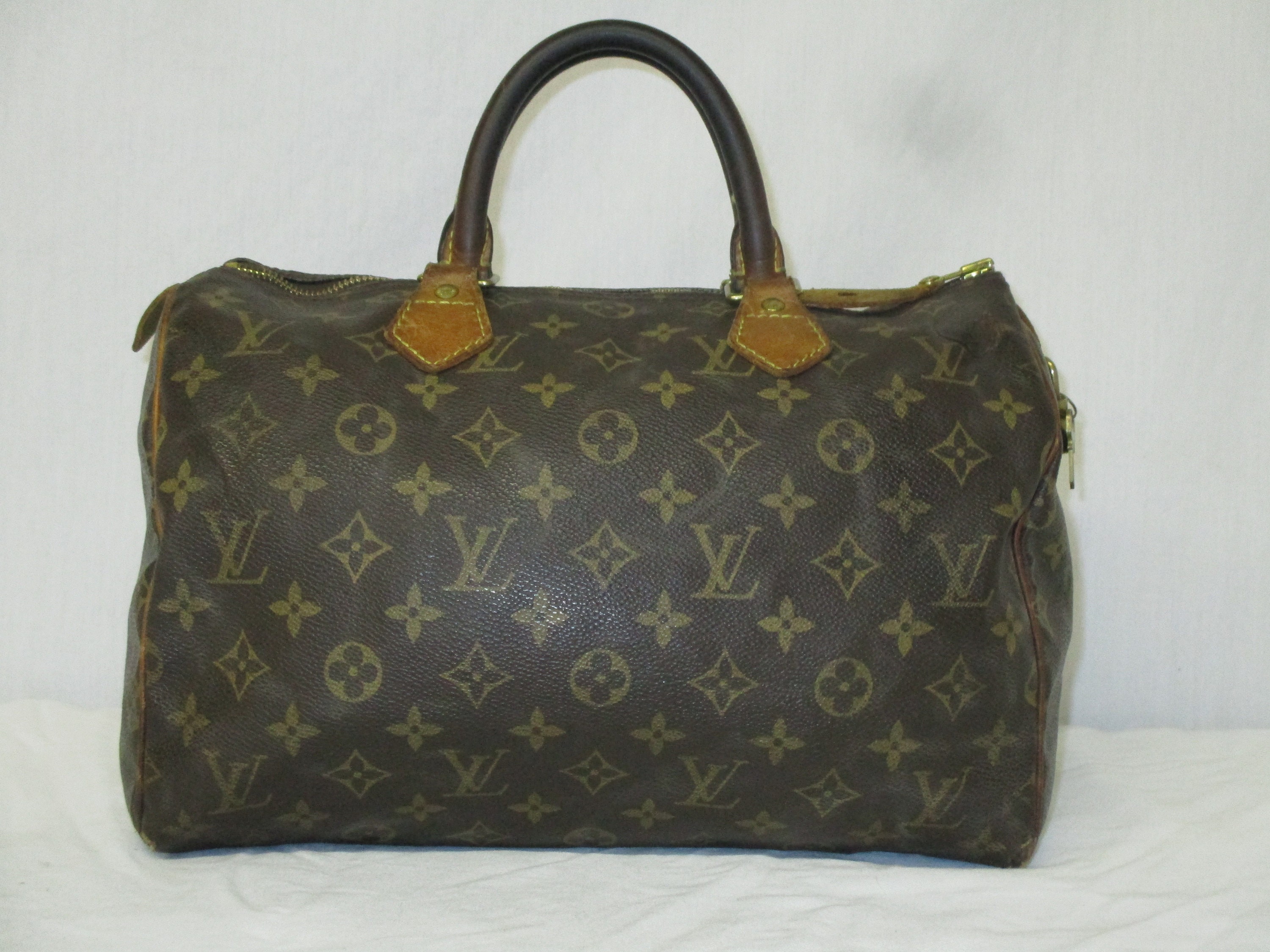 Vintage Louis Vuitton Monogram Speedy 25 Satchel Doctor Bag | Etsy