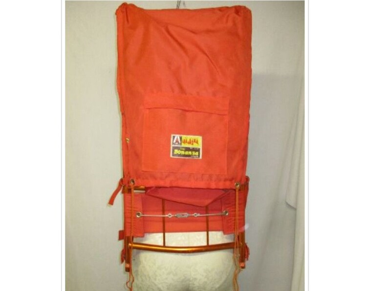 Vintage The A Line by Academy BONANZA 3733 Aluminum External Frame Hiking Backpack