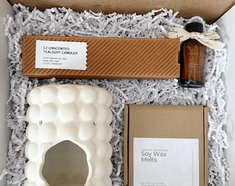 Candle Lover’s Gift Box | Minimalist soy wax melt Set l gift set