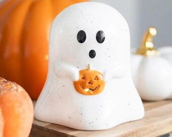 Cute Ghost Tealight Candle Holder