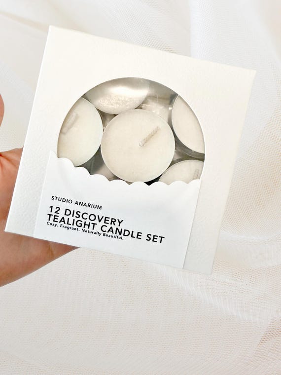Discover 12 Moments of Calm & Scented Rituals  l Studio Anarium’s Signature Tealight Collection