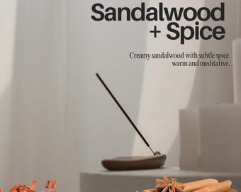 Incense Sticks -  | Sandalwood + Spice