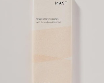 Organic Dark Chocolate with Almonds & Sea Salt – 70% Cacao