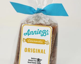 Annie B’s Handcrafted Caramel Gift Bag / 10pc Caramel Gift Bag