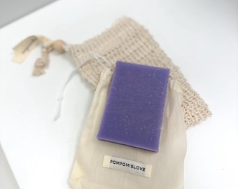 Lavender Calm | Natural Vegan Bar Soap | Small-Batch | Skin-Friendly | Handcrafted in Canada