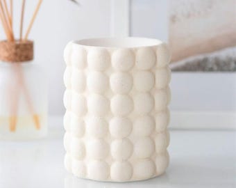 Bubbles minimalist Ceramic Warmer