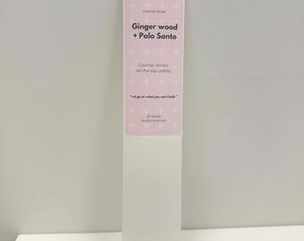 Incense Sticks -  | Gingerwood + Palo Santo