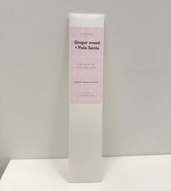 Incense Sticks -  | Gingerwood + Palo Santo
