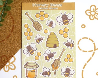 Bee Sticker Sheet