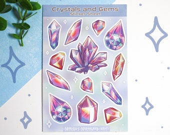 Crystal Sticker Sheet