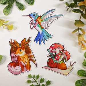 Fairy Creature 3 Pack Stickers