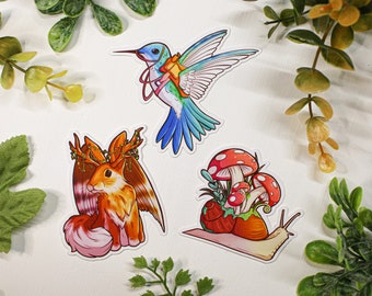 Fairy Creature 3 Pack Stickers