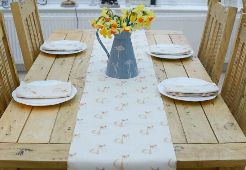 Fox Table Runner