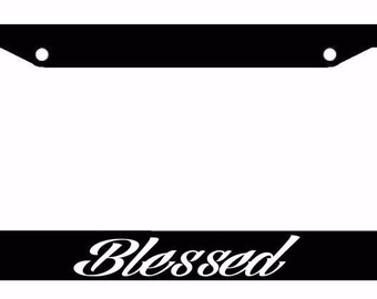 My Other Ride Is An Ambulance Paramedic Funny Black License Plate Frame