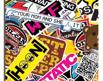 JDM Sticker Bombing Graffiti Sticker Decal Drift Race Dope Low Slammed AKbom