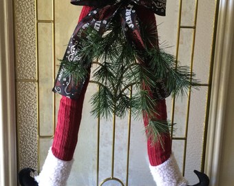 Door Hanger Decorative Tole Pattern New 2022 Christmas Santa Santa Door Hanging | Etsy