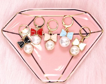Encanto del planificador de perlas de arco de esmalte - Accesorios del planificador, encanto del cuaderno de viajeros