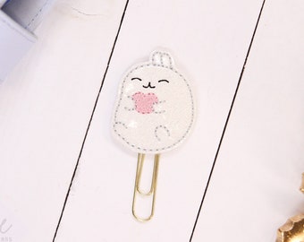 Kawaii Bunny Planner Clip | Planner Accessories, Paperclip Bookmark, Planner Gift