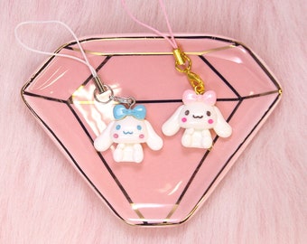 Cinna Kawaii Dog Planner Charm, Phone Charm, Purse Charm | Planner Accessories