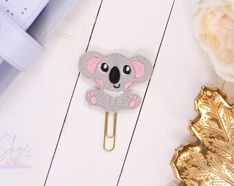 Koala Planner Clip | Planner Accessories, Paperclip Bookmark, Planner Gift