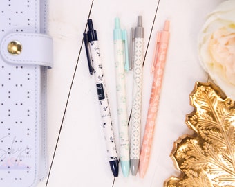 Floral Ballpoint Pens | Planner Accessories, Stationery Gifts