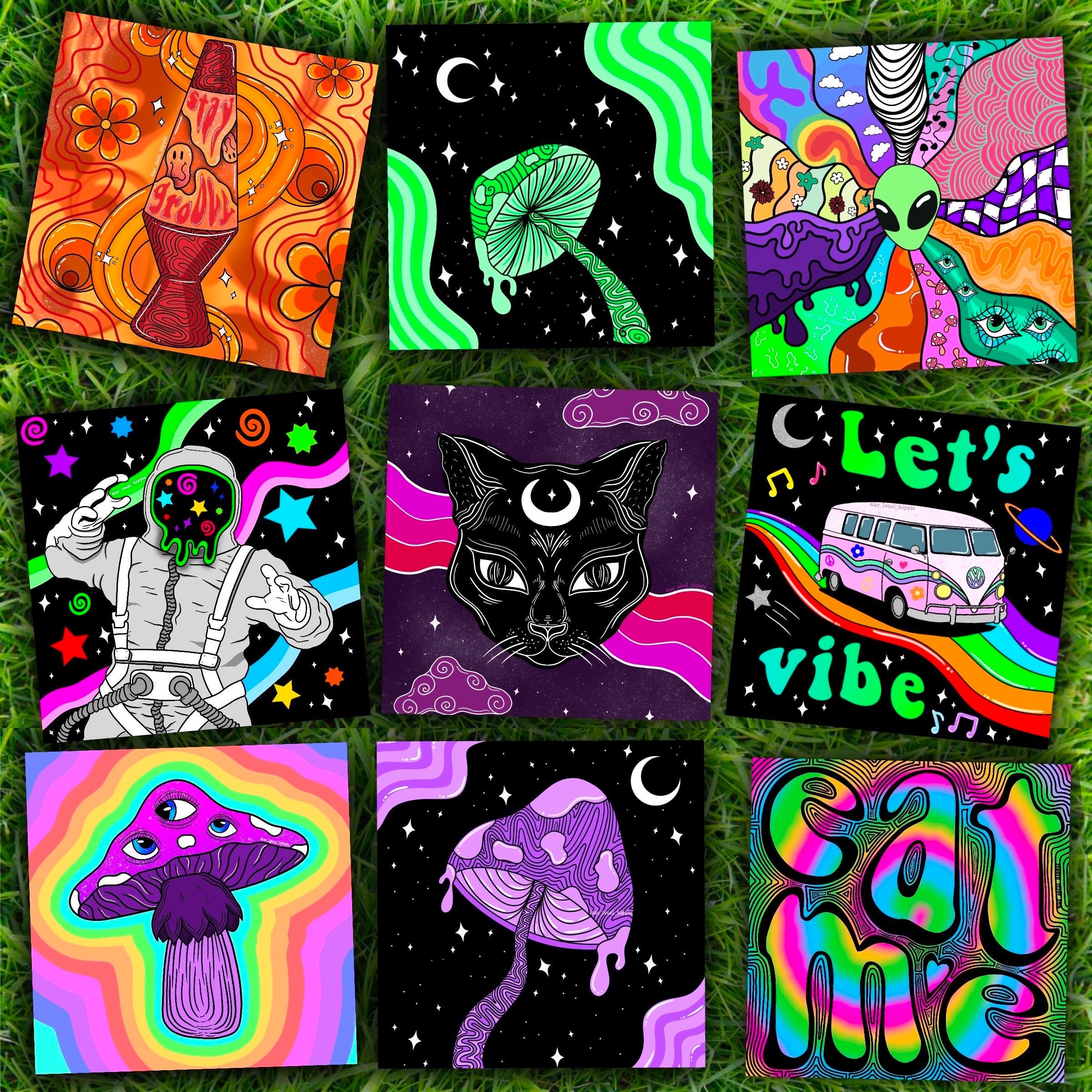 Good Vibes Trippy Wallpaper