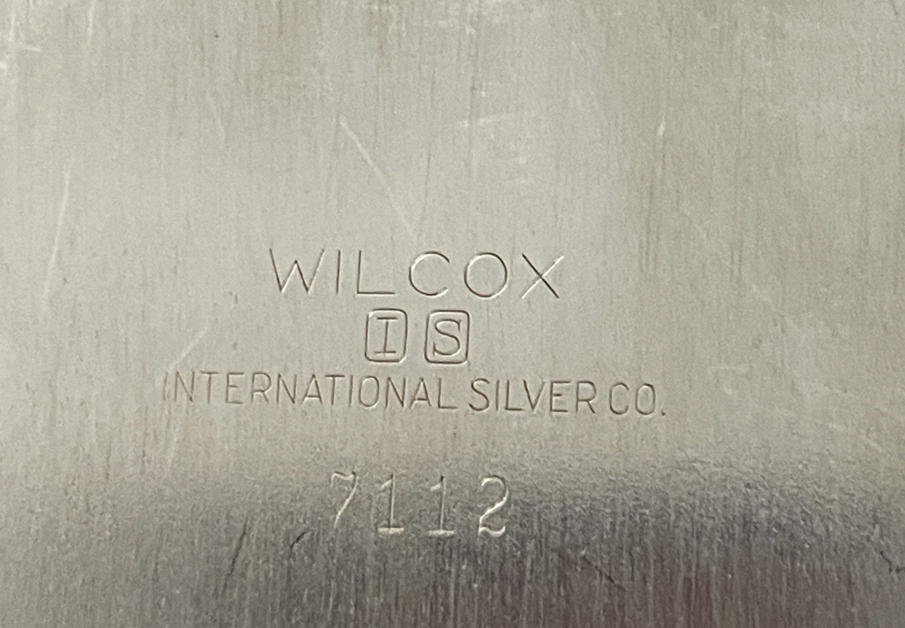 Vintage Wilcox Silver Plate Bread Tray Etsy