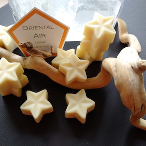 10 Lemon, Lavender & Clove ORIENTAL AIR Organic Aromatherapy Wax Melts
