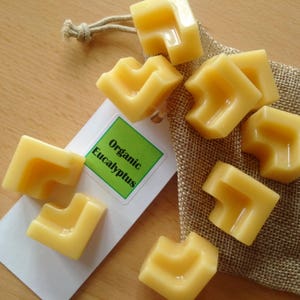 1TWO1 Organic Eucalyptus Pure Beeswax Aromatherapy Melts