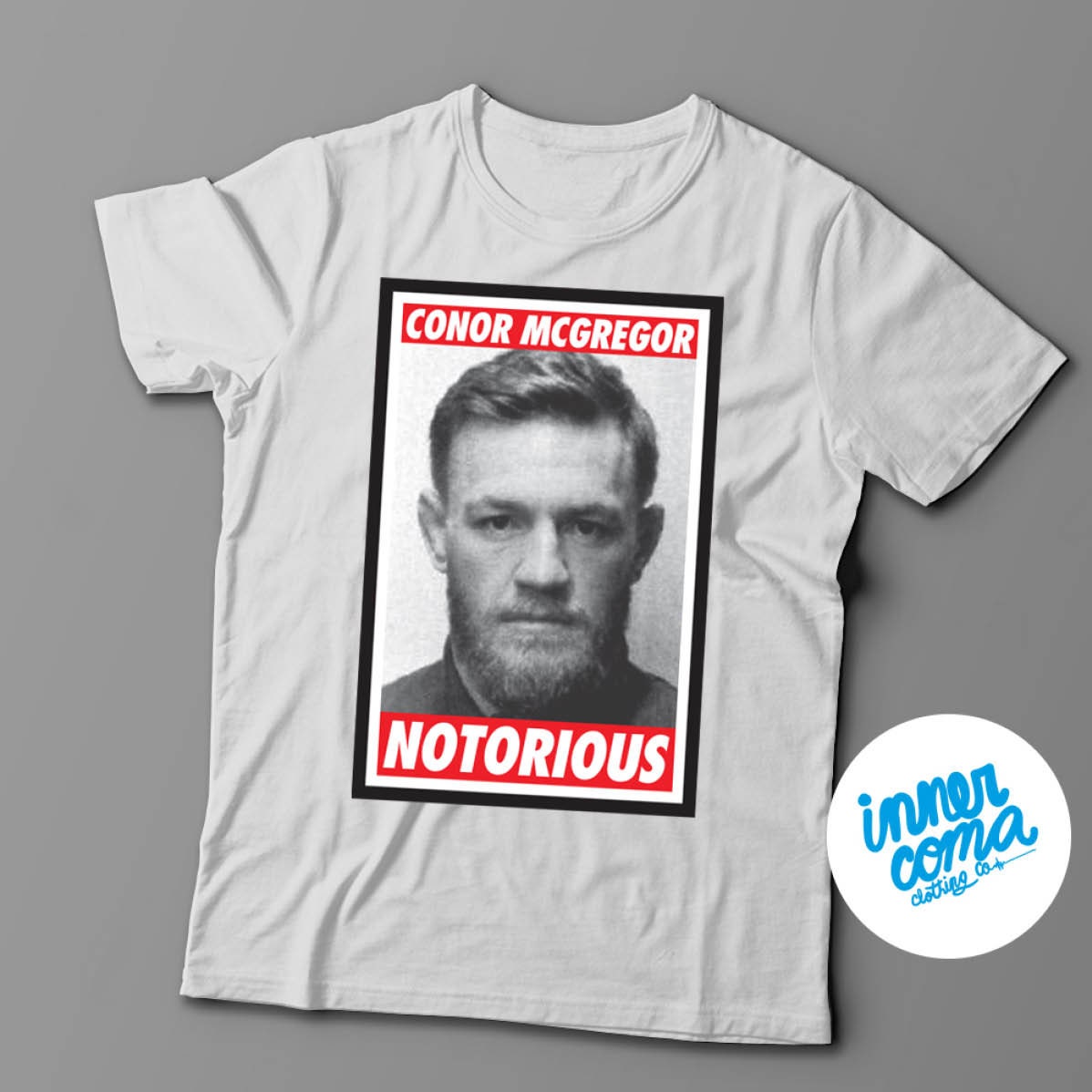 Conor Mcgregor Notorious Mugshot Tshirt - Etsy