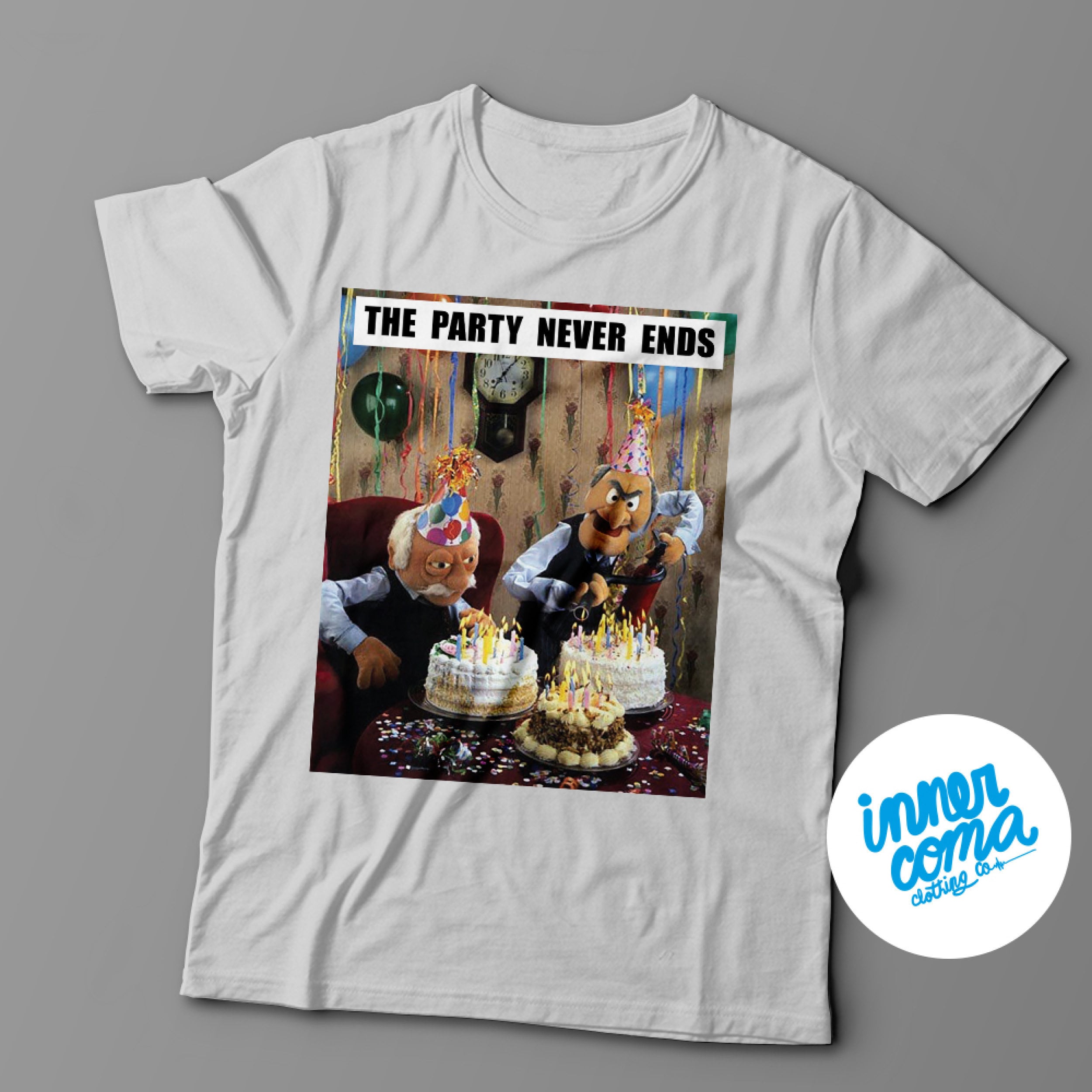 The Party Never Ends T-shirt - Etsy
