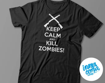 Keep Calm and Kill Zombies T-shirt