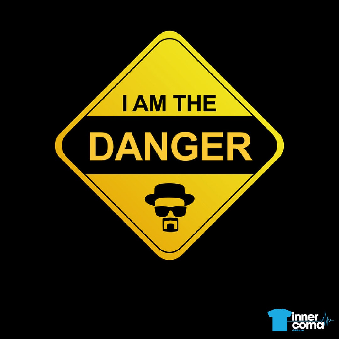I Am the Danger Sign Tshirt Etsy