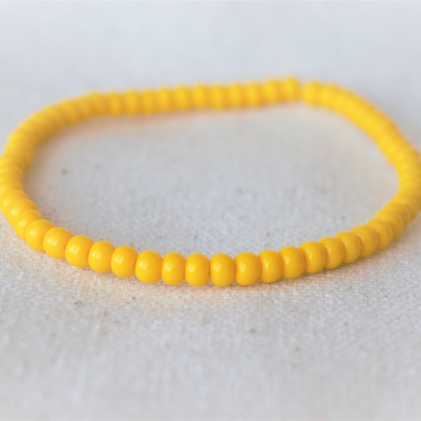Yellow Bracelet - Etsy