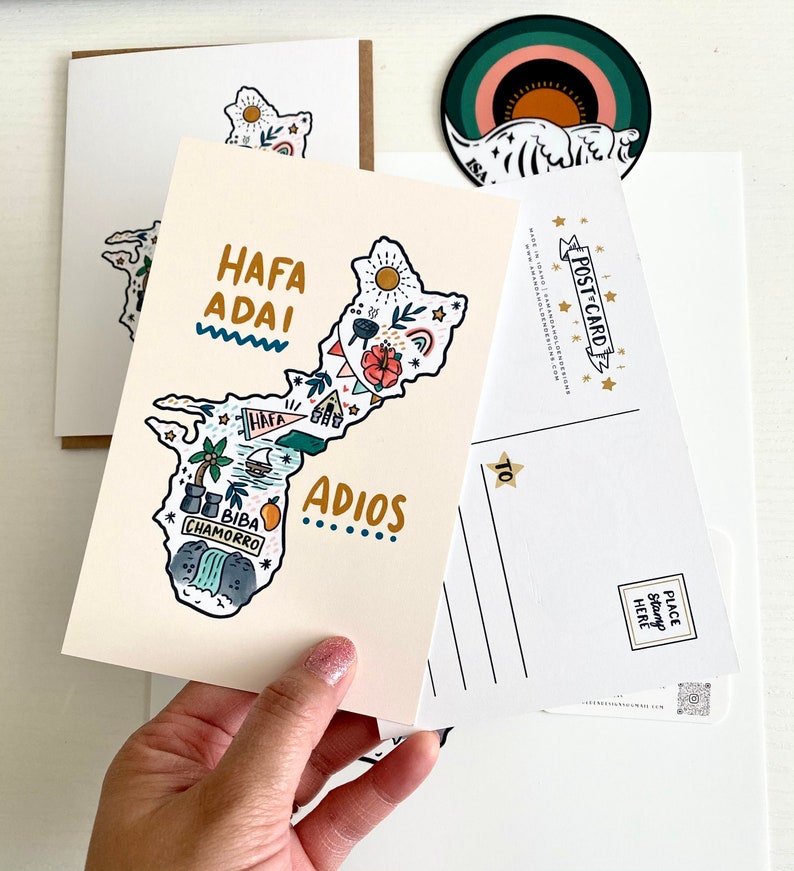 Guam Post Cards Hafa Adai Post Cards Postcards Paper Party Supplies Jan Takayama Com