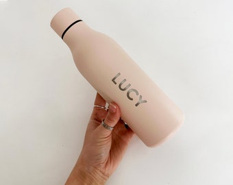 Personalised Vacuum Insulated Stainless Steel Thermal Hydrate Bottle - 550ml