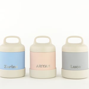 Personalised Insulated Food Jar - Perfect for School/Camping or an adventure or outing.