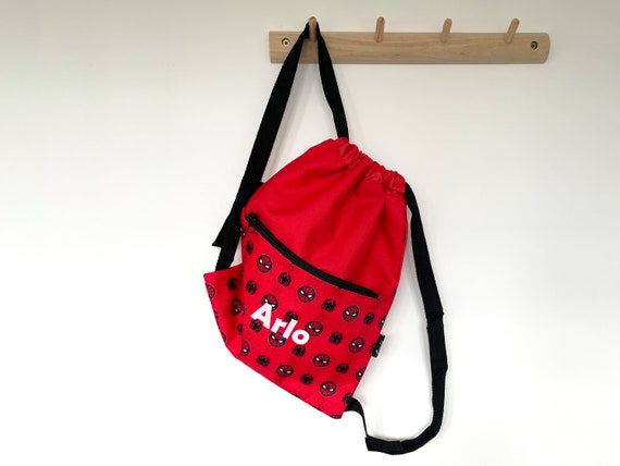 Spiderman drawstring backpack deals