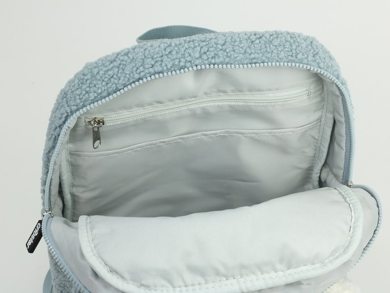 Sac à dos personnalisé pelucheux pour enfants image 2