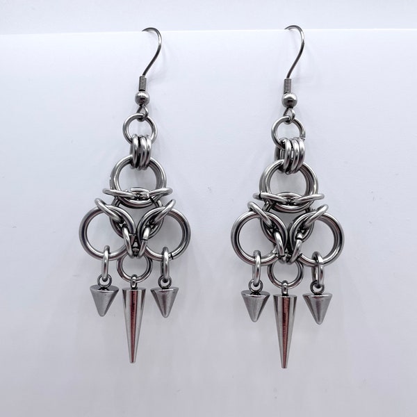 Troika Chainmail Earrings