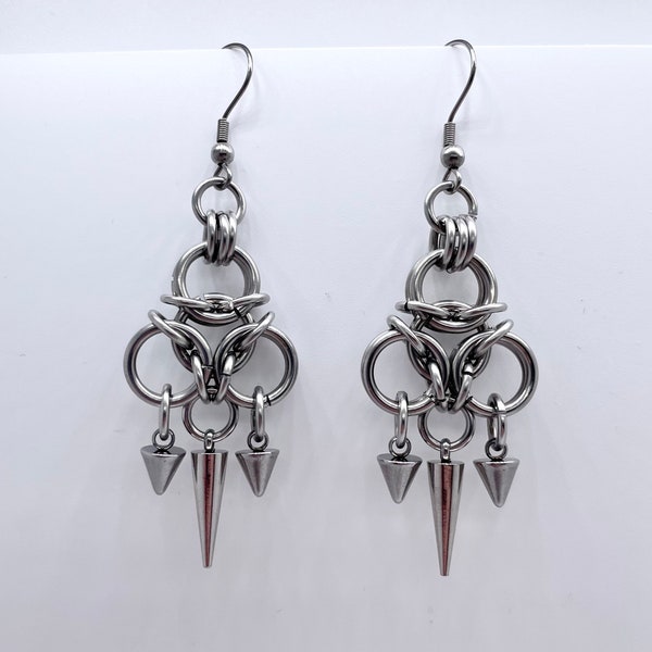 Troika Chainmail Earrings